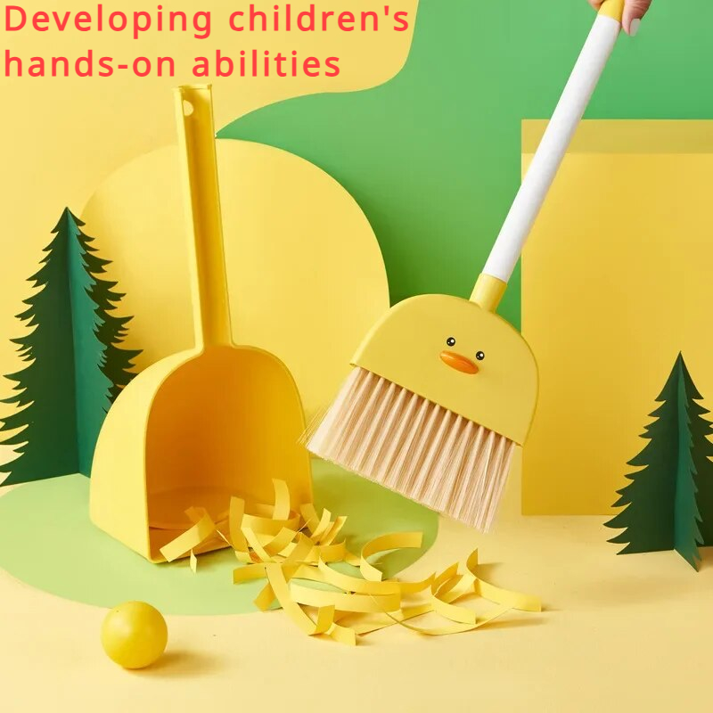 Kids Outdoor Broom - Food grade PP Children's Mini Broom