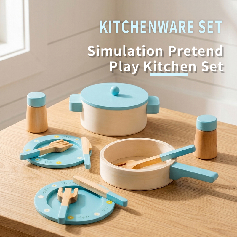 Wooden Kitchen Play Set for Ki - đánh giá và giá Kids Outdoor Kitchen Accessories
