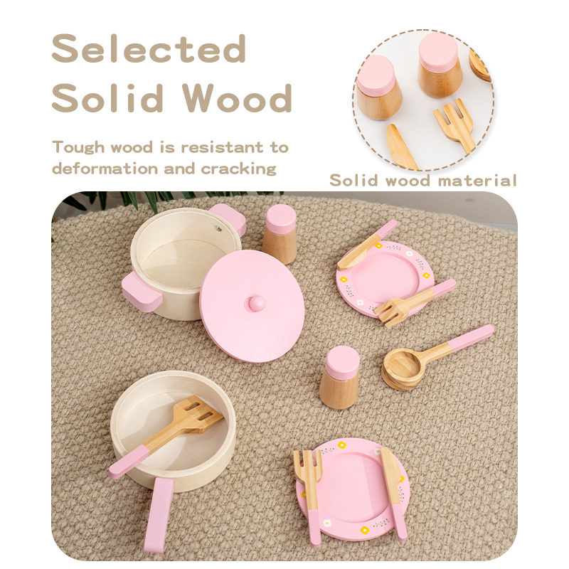 Wooden Kitchen Play Set for Ki - đánh giá và giá Kids Outdoor Kitchen Accessories