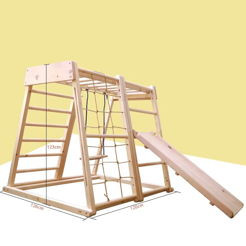 for Kids Montessori Wooden Kin - đánh giá và giá Kids Outdoor Climbing Frame